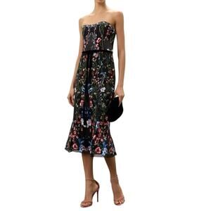 knee length dresses for ladies Winged Symphony Midi Dress